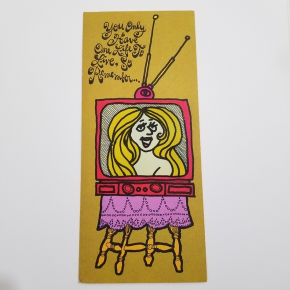 1969 Hi Brows American Greetings Birthday Card